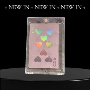 Dior Holographic Playing Cards in Case Winners Choice